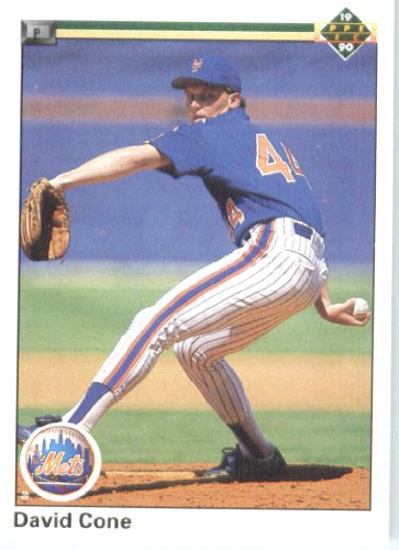 1990 Upper Deck # 224 David Cone New York Mets Baseball Card