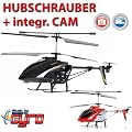 3.5 Kanal RIESENGRO�ER XXL (ca. 65cm lang) RC ferngesteuerter Hubschrauber mit integrierte SPY-CAM KAMERA VIDEO + GYROSCOPE-TECHNIK! KOMPLETT-SET FLUGFERTIG!