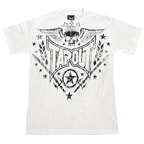 Toxic S/S Guys T-shirt in White by Tapout Clothing