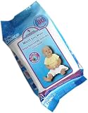 80-count Moist Baby Wipes, with Aloe & Vitamin E