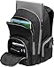 Targus Groove BTS Backpack Case Designed for 15.6-Inch Laptops TSB152US (Black with Grey Accents)