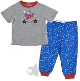 Elmo All Star Two Piece Snap Pajamas for Infant Boys