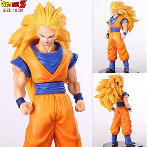 Rosy Women Games Dragon Ball Z Goku Super Saiyan 3 Strong 8 Pvc Action Figures Collection Model Toys Doll 18Cm