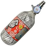 Crossfire Red Paisley Fixed Low Pressure - 5 Year N2 Tank - 45ci 4500psi