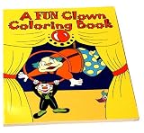 Clown Magic Coloring Book with "How To" Instructions