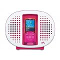 SONY ウォークマン用ドックスピーカー防水タイプ  ピンク RDP-NWR100/P