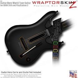 Colorburst Gray Skin fits Band Hero, Guitar Hero 5 & World Tour Guitars for XBOX 360 & PS3 (GUITAR NOT INCLUDED) by WraptorSkinz