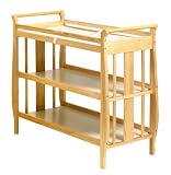 Stork Craft Sleigh Change Table In Natural
