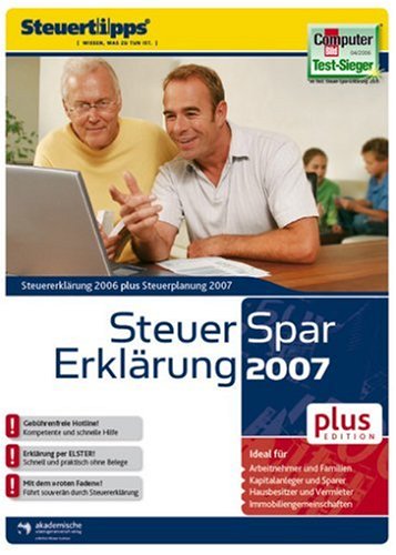 Steuer-Spar-Erklärung 2007 plus