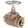 Dixon SGV250F Brass Globe Valve, 2-1/2" NPT Female x NST Male