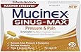 Mucinex Sinus-Max Pressure and Pain Caplets, 20 Count