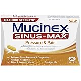 Mucinex Sinus-Max Pressure and Pain Caplets, 20 Count