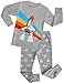 Boys Pajamas Children Christmas Gift Kids Airplane Clothes 100% Cotton Size 2-7