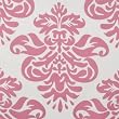 Lily Collection- Fitted Sheet with Damask Print