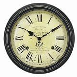 Chaney Instruments 18-Inch Vintage Port Wine Wall Clock by Chaney Instruments