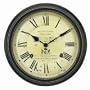 Chaney Instruments 18-Inch Vintage Port Wine Wall Clock