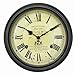 Chaney Instruments 18-Inch Vintage Port Wine Wall Clock