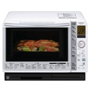 日立 オーブン電子レンジ コンパクトヘルシーシェフ MRO-MS7-W パールホワイト MRO-MS7 W