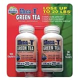 Mega-T Green Tea Weight Loss Supplement with Hoodia - 180 Caplets
