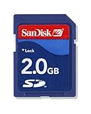 SanDisk 2GB Secure Digital (SD) Speicherkarte