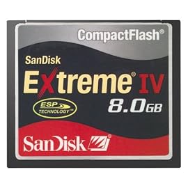 SanDisk コンパクトフラッシュ EXTREMEIV 8GB SDCFX4-8192-903