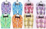 Eros Hosiery 6049-Hearts-Plaid Ladies Flip Flops with Hearts and Plaid Patterns- case of 72