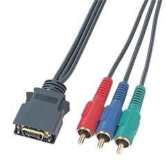 SANWA SUPPLY KM-V17-10 D端子コンポーネントビデオケーブル