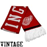 Mitchell & Ness Detroit Red Wings Red Vintage NHL Scarf