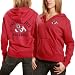 Image of Fresno State Bulldogs Ladies Cardinal Mesa Pullover Hoody Sweatshirt