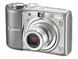 Canon PowerShot A1100 IS Digital Camera - Silver (12.1 MP, 4x Optical Zoom) 2.5 inch LCD