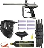 09 Spyder PILOT Paintball Marker GUN Mega Set Titanium