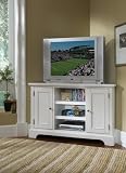 Home Styles Naples Corner TV Stand in White