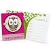 Look Whoo's 1 - Pink Invitations (8 count)