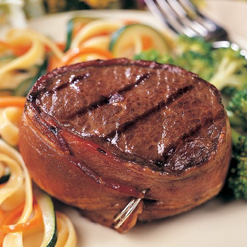 Omaha Steaks 6 oz. Bacon-Wrapped Top Sirloi