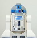 Lego - Mini Figurine Star Wars - Le Retour du Jedi - R2-D2 Gris Clair