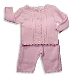 Hartstrings Baby - Newborn Girls Long Sleeve Sweater Set, Pink