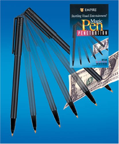 The Perfect PENetration - Magic Pen Thru Dollar Bill Trick with How To Instructions