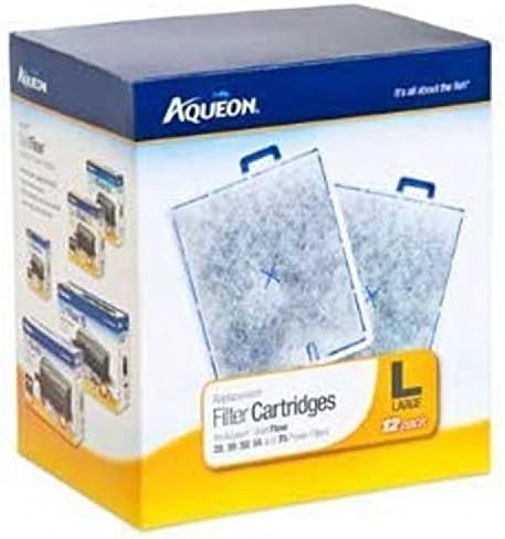Filter Cartridge, Large, 12-Pack, New, Free Shipping