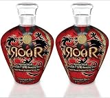 NEW 2008 ROAR HOT ACTION TANNING LOTION BY DESIGNER SKIN - LOT OF 2