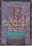 Biblia bilingüe (Revisión Reina-Valera 1960 / King James Version) Bilingual Bible (encuadernación en cuero)