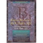 Biblia biling?e (Revisi?n Reina-Valera 1960 / King James Version) Bilingual Bible (encuadernaci?n en cuero) book cover