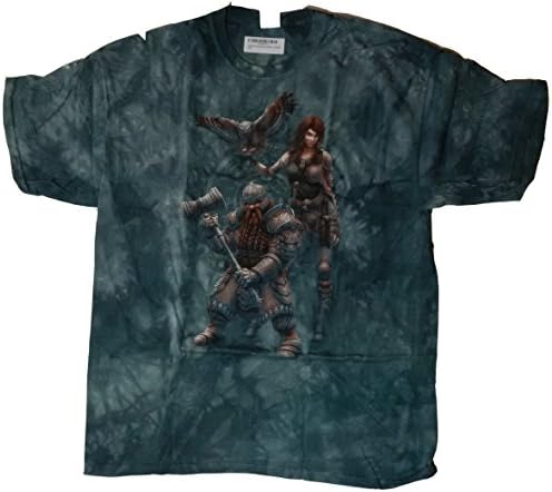 DWARF & HUNTRESS W/OWL : X-LARGE