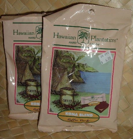 Hawaiian Plantations Kona Blend Coffee Candy-2 Bags by Hawaiian Plantations