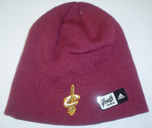 Cleveland Cavaliers Cuffless Knit Hat By Adidas
