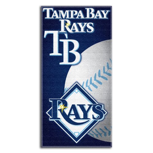MLB Tampa Bay Rays Fiber Reactive Beach Towel