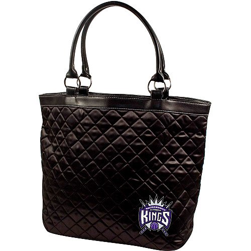 Sacramento Kings Quilted Tote, Black