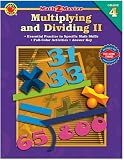 Math 2 Master Multiplying and Dividing II; Grade 4 (Math 2 Master)