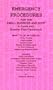 Emergency procedures for the small business and shop : a guide and disaster plan framework