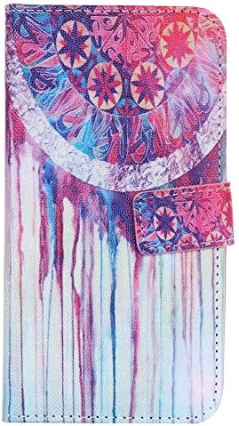 LG K10 Case, LG Premier LTE L62VL L61AL Case, Jamesay [Kickstand] Premium PU Leather Wallet Case Flip Cover Built-in Card Slots Pockets &amp; Stand For LG K10 - Dear catcher