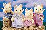 Calico Critters Whiskers Cat Family